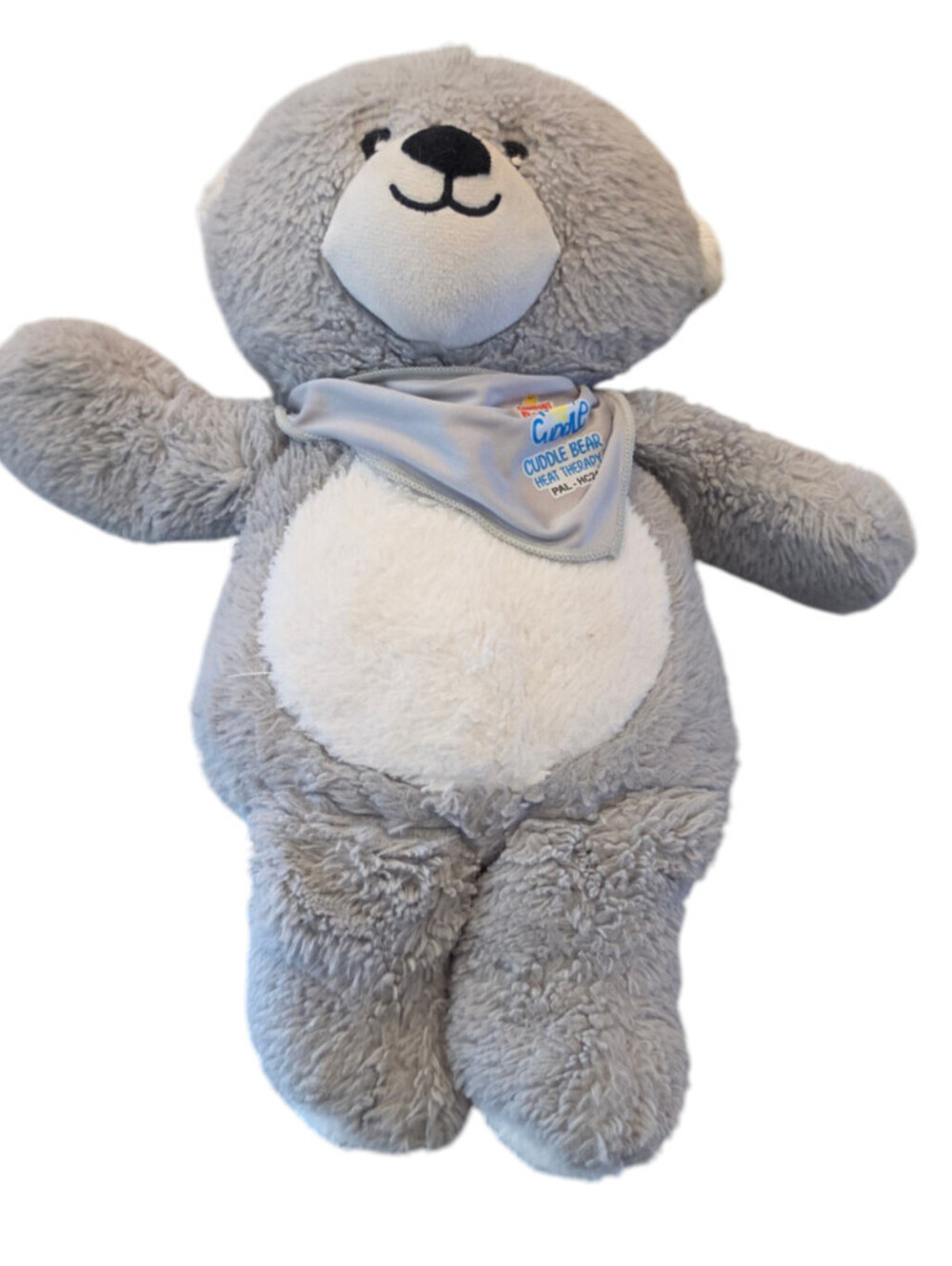 Comfort Pals Heat Therapy Cuddle Bear Gray White